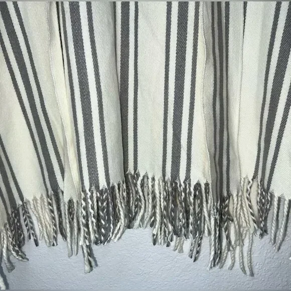 Free People Mountain Top Striped Poncho - Picture 6 of 8